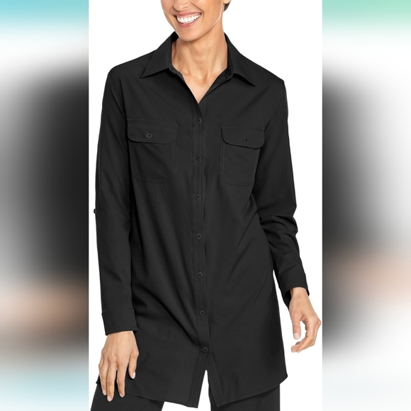 Coolibar Tops Coolibar Womens Santorini Tunic Shirtspf 5 Poshmark